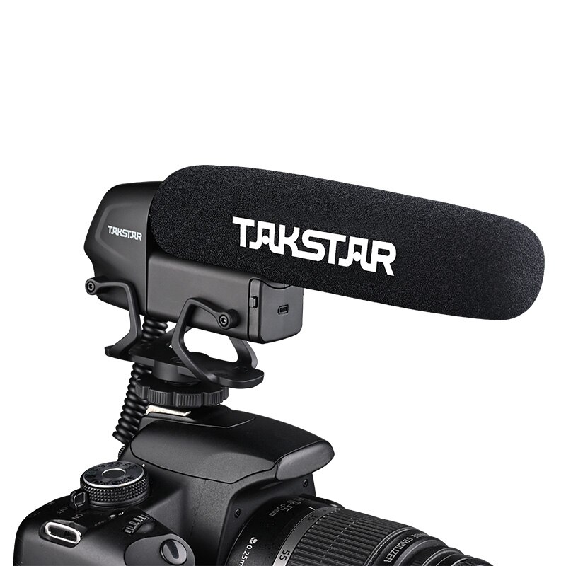 Takstar-전문 카메라 사진/인터뷰 녹음 마이크 DSLR/DV/휴대 전화용, 분배기 케이블 포함, 전문 카메라 사진/인터뷰 녹화 마이크, DSLR/DV/휴대 전화 용, * mm * mm * mm * mm * mm 플러그, 마이크 및 스튜디오